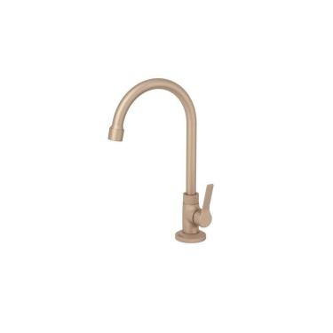 Imagem de Torneira para Banheiro Australis Meber Metais Dourado Matte