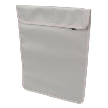 Imagem de Acouto Titular de Documentos à Prova de Fogo Com Bolsos Com Zíper | E Bolsa de Calor para Objetos de Valor | Faixa Refletiva E Design Portátil
