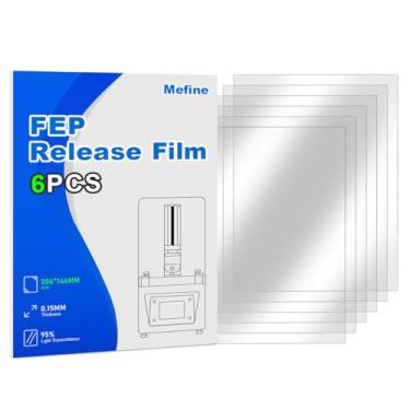 Imagem de Mefine Unidades de Filme Fep 200X140X0,15Mm para Anycubic Photon, Photon S, Mono 4K, Elegoo Mars 2 Pro, Mars 3, Mars 3 Pro, Phrozen Sonic Mini 4K, Creality Halot-One, Ld-002H Lcd 3D Printer Resin Fep