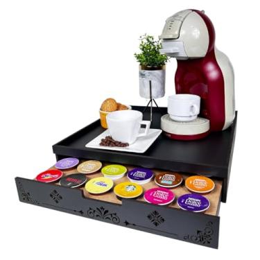 Imagem de Bandeja porta cápsulas de café Com Gaveta PR36 Suporte para Capsulas D.Gusto