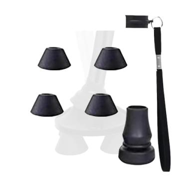 Imagem de BeneCane Acessórios Para Bengala Com 4 Pontas, Base De Substituição, Substituição Leve, Pequena E Alça