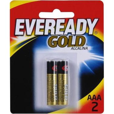 Imagem de Pilha Eveready Alcalina Gold Palito AAA2, EVEREADY