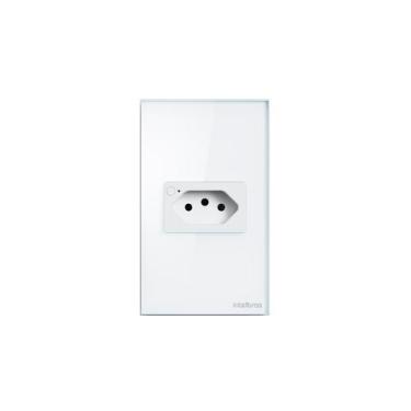 Imagem de Tomada Izy Simples 10a Smart Wi-fi Ets 1001 Branco 4850062 - INTELBRAS
