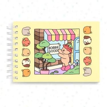 Imagem de Livro De Colorir Bobbie Goods Capa Dura Desenhos 50 Páginas A5 Pintar 