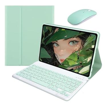 Imagem de Capa Com Teclado Bluetooth e Mouse Para iPad 9ª 8ª 7ª Geração