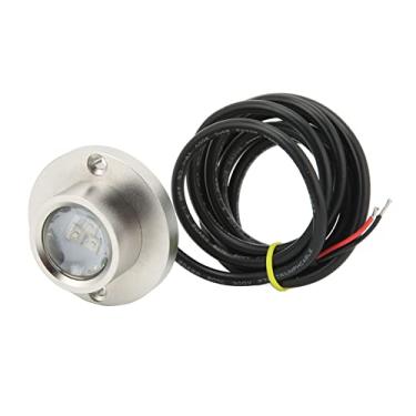 Imagem de Phefop Marinho Onderwater LED -Luz Alto Brilho para a Piscina Inicial IP68 LED à Prova D'água -Luz Costa para o Meio Marinho 316 Aço Inoxidável (Branco)