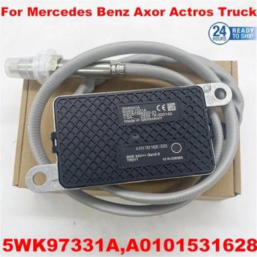 Imagem de Sensor de óxido de nitrogênio N-GK Porbe 5WK97331A de qualidade compatível com sensores de NOx para caminhões Mercedes Benz Axor Actros A0101531628 0101531628