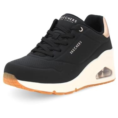 Imagem de Skechers Tênis feminino Uno Wedge Hi Steps, Preto, 41