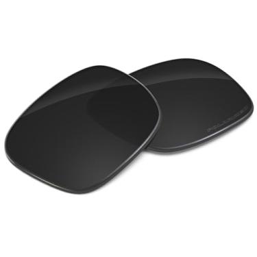 Imagem de Tintart Lentes de substituição de desempenho compatíveis com RayBan Meta Wayfarer RW4006 50 mm polarizadas gravadas, Preto de carbono - Polarizado máximo, One Size