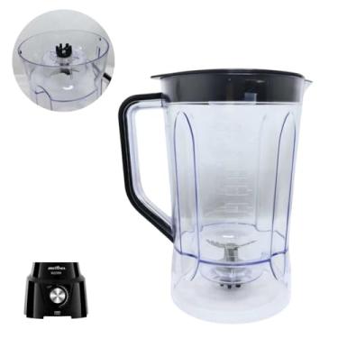 Imagem de Copo para Liquidificador Compatível com Philco PH700 900 BRIT B1000 PLQ915 Tampa Preta
