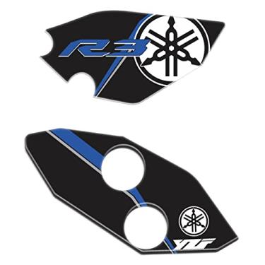 Imagem de Adesivo Protetor Pedaleira Yzf R3 2016 À 2020 Resinado
