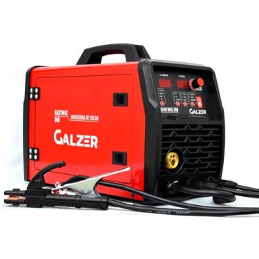 Imagem de Máquina Solda 3 Em 1 - Easy Mig Tig Mma 200a Cor Vermelho Frequência 50 Hz/60 Hz