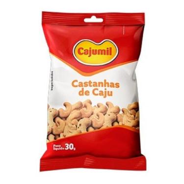 Imagem de Castanha de caju cajumil (w4) 30g - cajumil