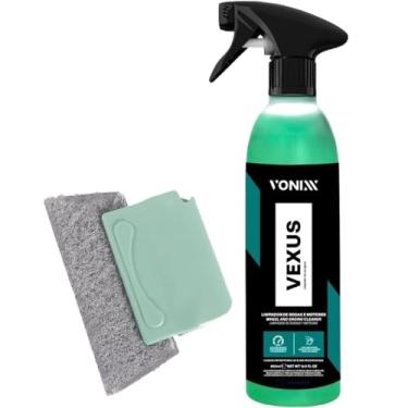 Imagem de Kit Limpador de Rodas e Motor Vexus 500ml Vonixx Escova Limpa Trilho Limpeza de Cantos Karbox