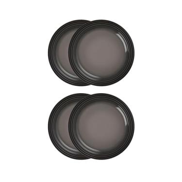 Imagem de Jogo de 4 Pratos Rasos de Cerâmica 27 cm Flint