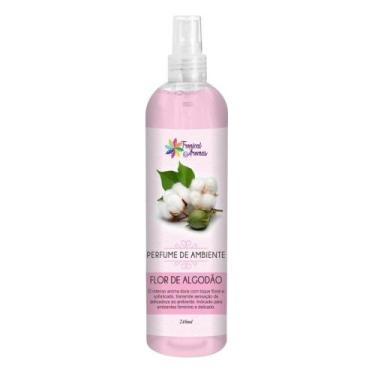 Imagem de Aromatizador Ambiente Spray 240ml Flor De Algodão Tropical - TROPICAL 