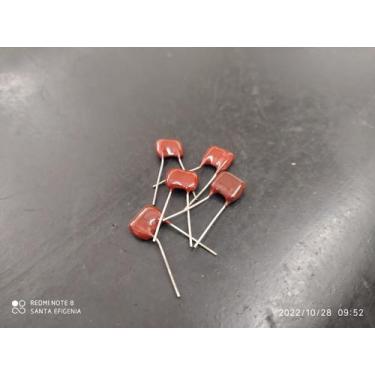 Imagem de 10x Capacitor Mica Prata 43pf/100v 5% Cm1 Sem Marcação Icl