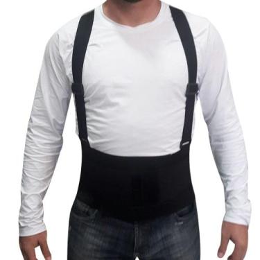 Imagem de Cinta Ergonômica Abdominal Lombar Ajusta Postura Único AR900 - Less No