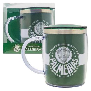 Imagem de Caneca Palmeiras Térmica 450 Ml - Mileno