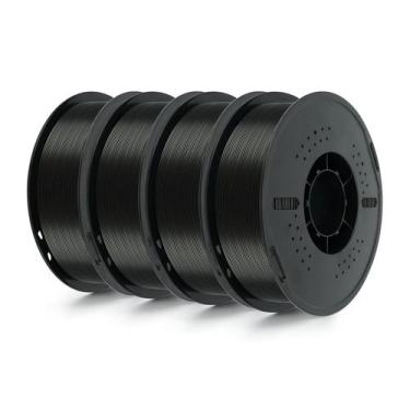 Imagem de Filamento de impressora 3D Kingroon Black PLA 1,75 mm 4 kg