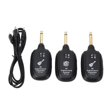 Imagem de WALFRONT Receptor de Transmissor Sem Fio de áudio Sem Fio de Guitarra Eletrônico de Guitarra para Baixo de Guitarra