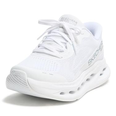 Imagem de Skechers Tênis feminino Max Cushioning Glide-Step Caledonia, Platão branco, 10
