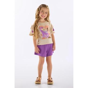 Imagem de Blusa Infantil em Algodão Up Baby, Bege, 3