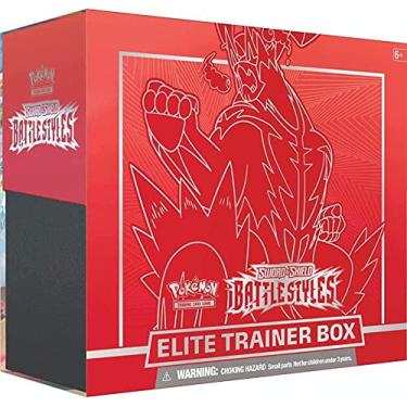 Imagem de Pokemon TCG: Sword & Shield - Battle Styles Elite Trainer Box - Red