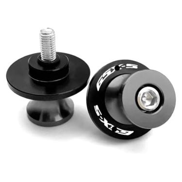 Imagem de BYYINGSUS Parafusos de suporte deslizante de carretel de braço oscilante M8 para motocicleta compatíveis com S&uzuki GSX-S750 GSX-S1000 GSX-S1000GT GSX-S950 GSXS 750 1000 2011-2024 (cinza)