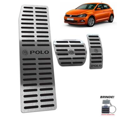 Imagem de Descanso + Pedaleira Automático VW Polo 2019 2020 Preto