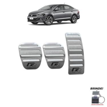 Imagem de Pedaleira Manual Gravação em Prata Virtus R-Line