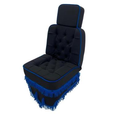 Imagem de Sofá Cama Motorista C/ Suport Caminhão Vw Volks Worker Titan - DUARTE 