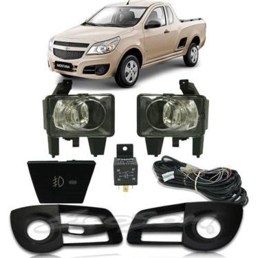 Imagem de Kit farol de milha neblina chevrolet nova montana