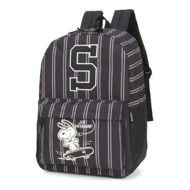 Imagem de Mochila feminina juvenil snoopy reforçada produto oficial