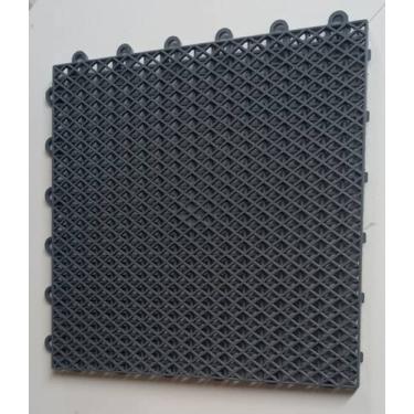 Imagem de Kit 50unid Piso Estrado Modular Plástico 30 x 30 cm para Áreas Indoor 