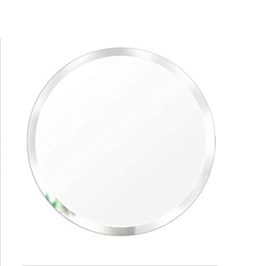 Imagem de Espelho redondo sem espelho de parede 50,8 cm chanfrado HD espelho de banheiro