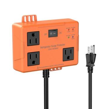 Imagem de Protetor de sobretensão VILONG 3 Outlet Refrigerador com atraso de tem