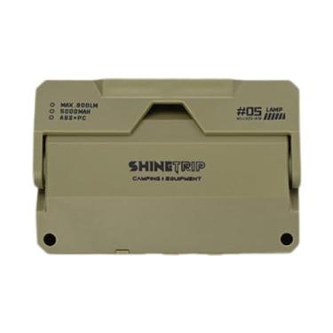 Imagem de Generic Mini lanterna LED para acampamento ao ar livre, lâmpada de tenda, ângulo ajustável para gramado, área externa, casa, caça, Verde