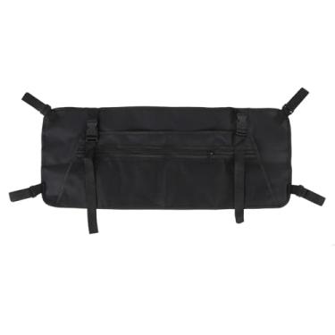 Imagem de Organizador de rede de carga Wagon Bolsos múltiplos removíveis Pano Oxford impermeável Bolsa de armazenamento de bolso lateral dobrável para camping, piquenique, atividades ao ar
