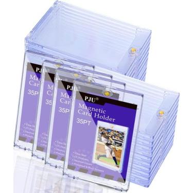 Imagem de Suporte de cartão magnético PJU 35pt U-V Protection para cartões colec
