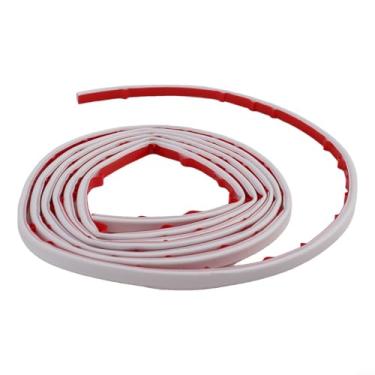 Imagem de Vedação de porta de decapagem climática em forma de cunha, tira de vedação de porta excluidor de rascunho em forma de D para portas para isolamento de janelas