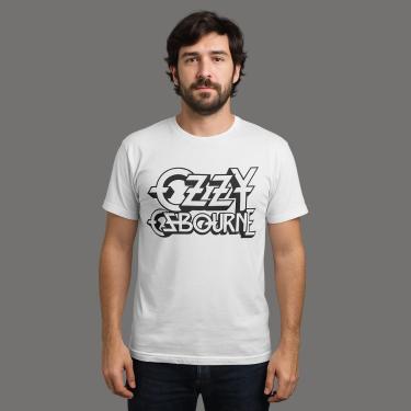 Imagem de Camisa Algodão Rock Camiseta Ozzy Osbourne Black Heavy Metal-Masculino