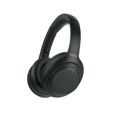 Imagem de Headphone Sony WH-1000XM4 Preto sem fio Bluetooth e com Noise Cancelling (cancelamento de Ruído) | WH-1000XM4BMUC