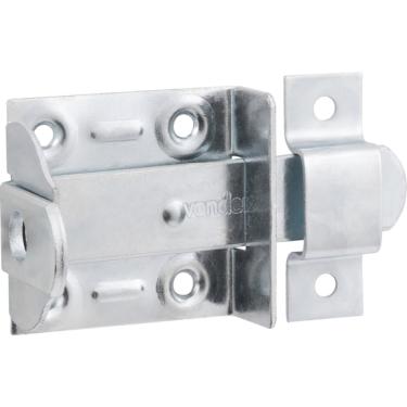 Imagem de Fecho Chato Porta Cadeado 4  Aço Carbono Zincado Cartela 1 P