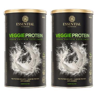Imagem de Kit 2X: Veggie Protein Neutro Essential Nutrition 405g