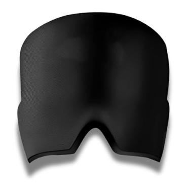 Imagem de Touca Para Enxaqueca Terapêutica Em Gel, Alivio de Dor de Cabeça, Olhos Inchados, Antiestresse - Uso Quente e Frio Compressão Confortável e Ajustável Máscara Gelada Relaxante