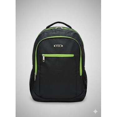 Imagem de Mochila Grande Escolar Nylon Impermeável Reforçada iPad Notebook Execu