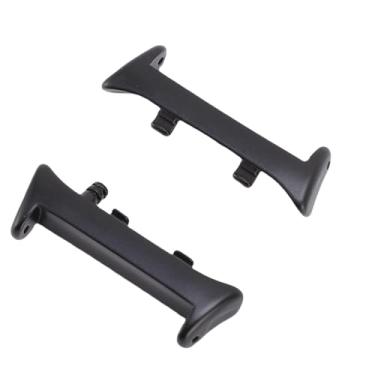 Imagem de Generic Adaptador de Cinta da Banda de Assistência, Adaptador de Banda de Relógio de Metal 22mm Fácil de Instalar Alerta de Sacola de Gás Blindada para Substituição (Preto)