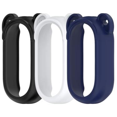 Imagem de QHBAMD Pacote com 3 capas protetoras de silicone Insta360 GO2 – Cove resistente à água à prova de choque