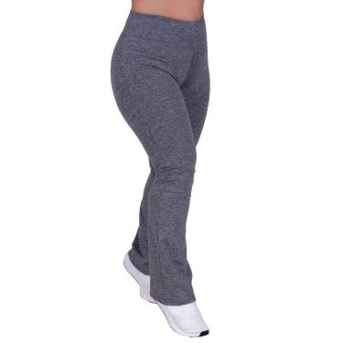 Imagem de Calça Flare Bailarina Legging Fitness Cintura Alta de Academia Francine-Feminino